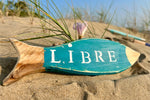 Suspension décorative poisson "Libre/occupé"