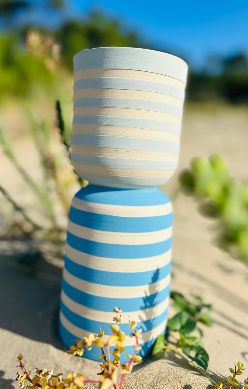 Vase en céramique Bilboquet - Collection "Azur"