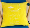 🐚 Coussin "Saint Georges de Didonne" – Collection Côte de Beauté 45x45