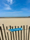 Décoration murale en bois "Maison de Vacances en Bord de Mer"
