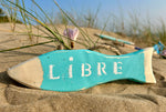 Suspension décorative poisson "Libre/occupé"