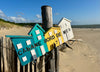 Patère Cabane bord de mer