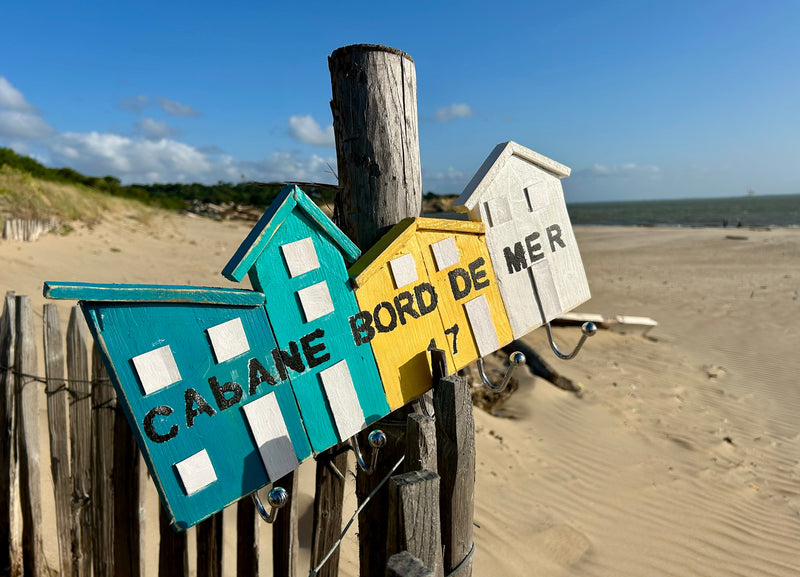 Patère Cabane bord de mer