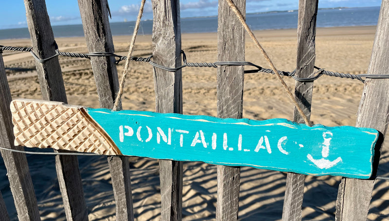 Décoration murale en bois "Le littoral de la Côte de Beauté"