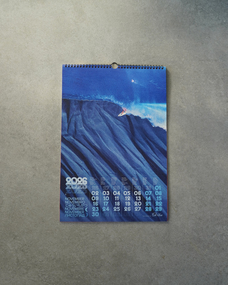 Calendrier 2026 CIEL GLUE – Thème Surf
