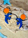 Boucles d'Oreilles artisanales "Hirondelle"