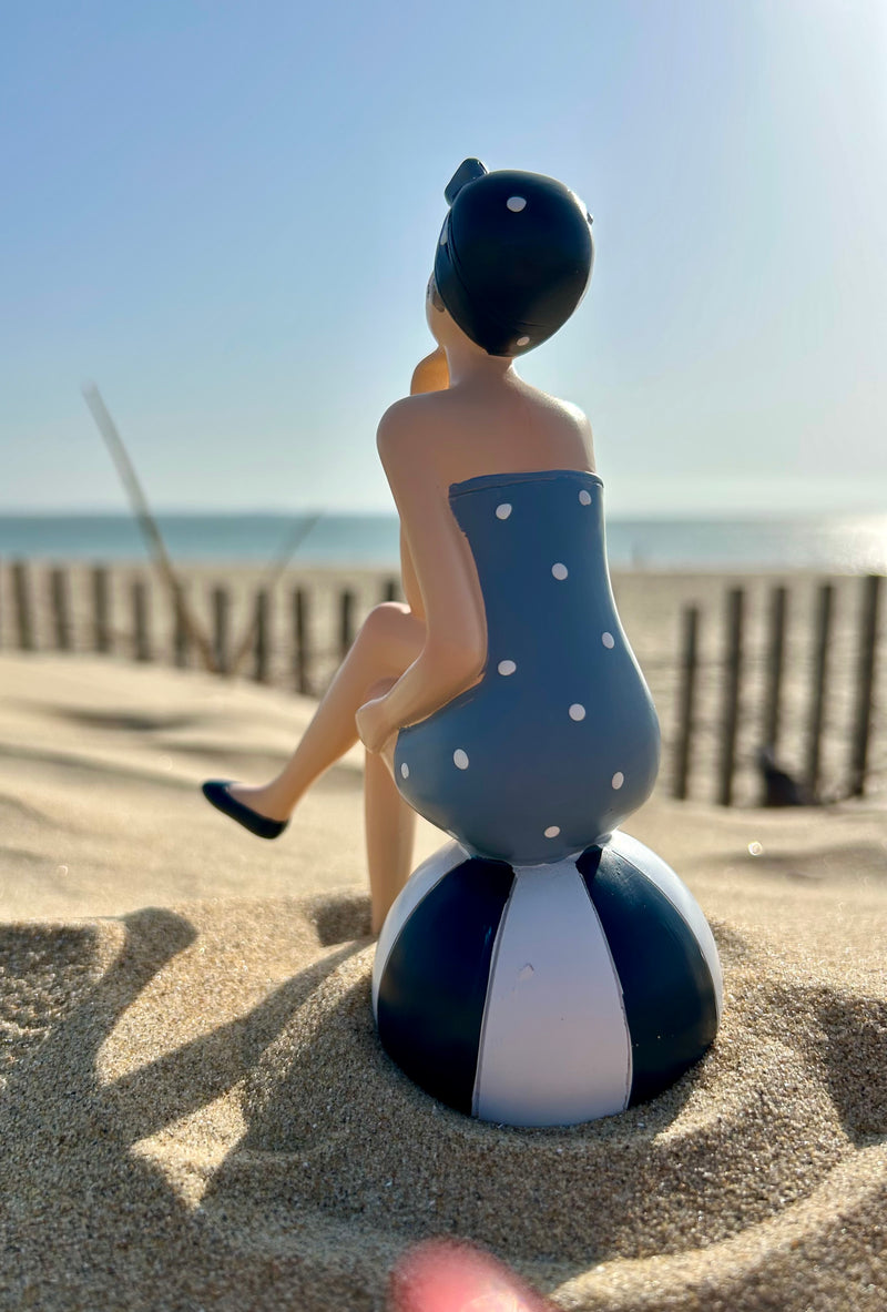 Figurine baigneuse "Suzette" & "Lucette" - Collection Littoral