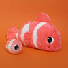 🐠 Peluche Poisson-Clown “BIGOU” – Duo Maman & Bébé Corail