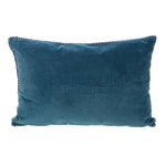 Coussin en velours "Pause Bonheur"