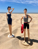 Figurine baigneur rétro Grand modèle