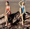 👒 Figurines Baigneuses "Marcelle" & "Arlette" - collection Merlin