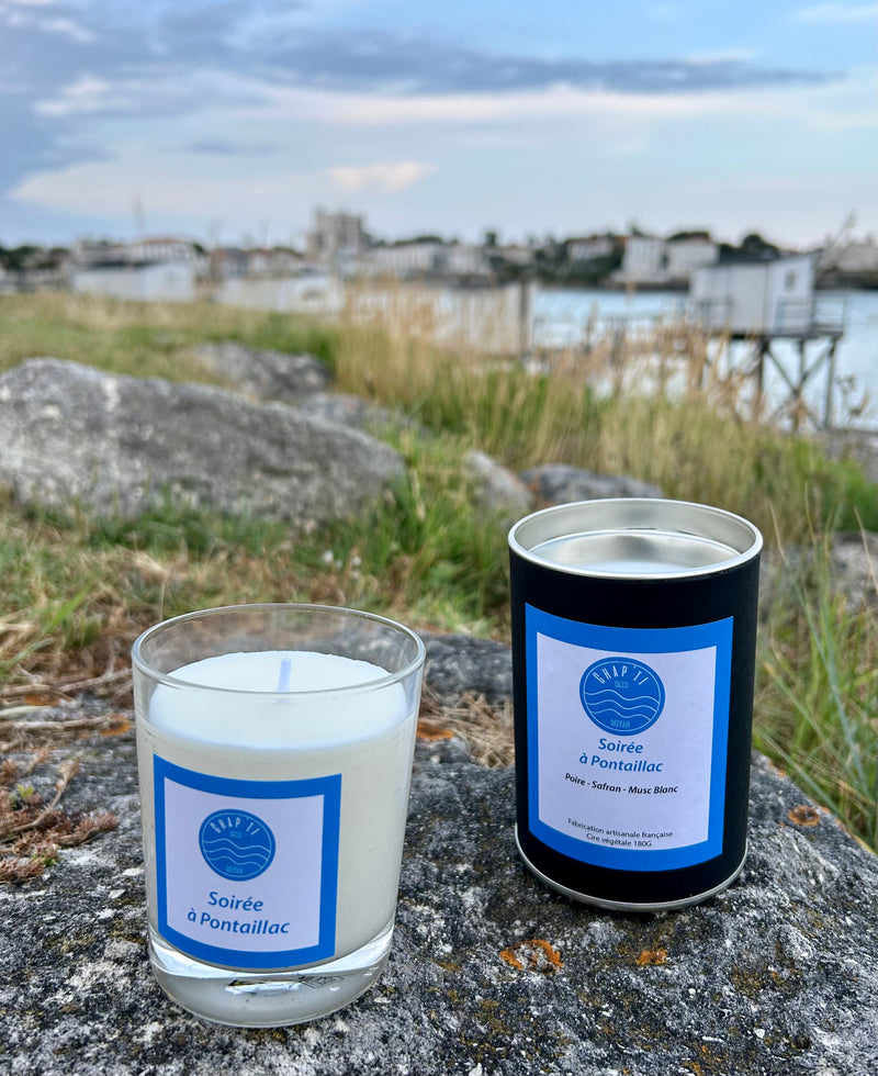 Bougie parfumée Soirée à Pontaillac