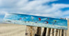 Peinture sur 1/2 douelle -  Kitesurf sur l’Atlantique