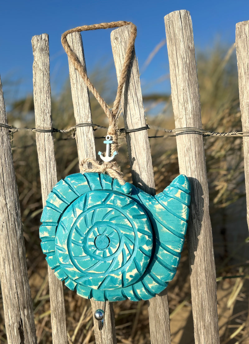 Patère murale Coquillage
