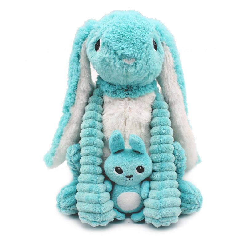 Peluche "Toudou" le lapin et son bébé