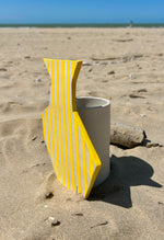 Vase trompe l'œil en céramique - Collection "GRAPHIQUE"