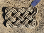 Dessous de plat en cordage Baderne rectangulaire