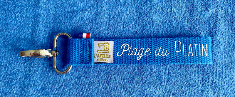 Porte clés Les plages de la Côte de Beauté Petit modèle