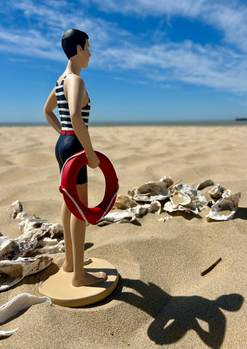 Figurine baigneur rétro Grand modèle