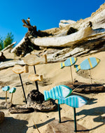 Poisson décoratif sur bois flotté