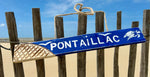 Décoration murale en bois  "Le littoral de la Côte de Beauté"