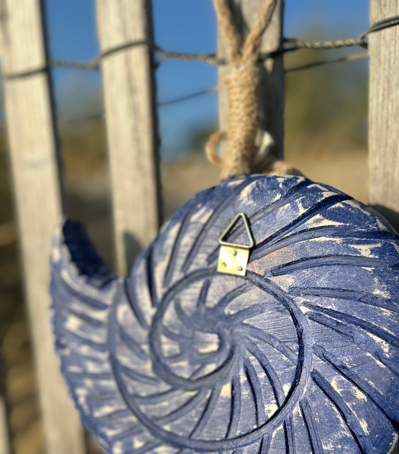 Patère murale Coquillage