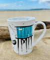 Mug en porcelaine, collection Les carrelets