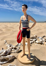 Figurine baigneur rétro Grand modèle