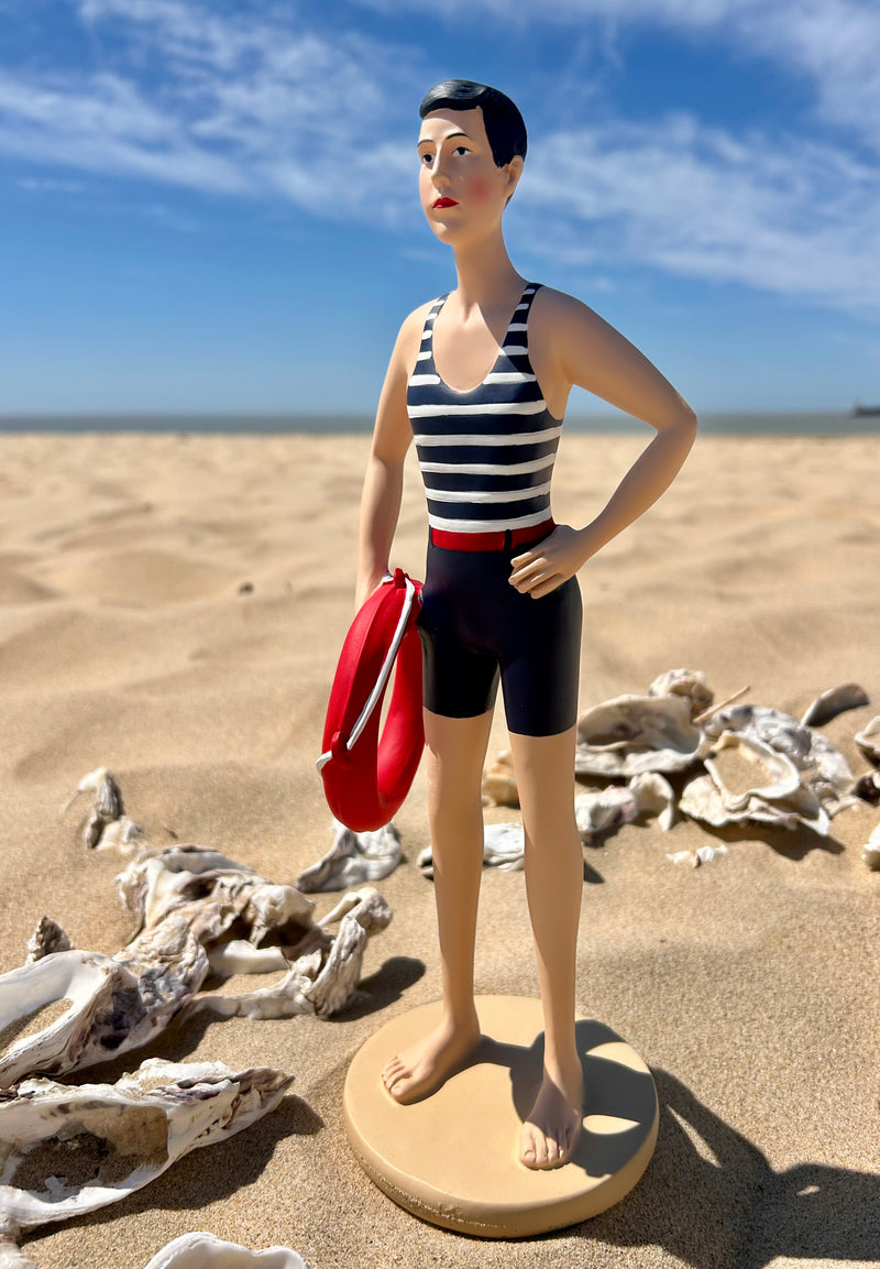 Figurine baigneur rétro Grand modèle