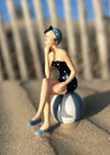 Figurine baigneuse "Suzette" & "Lucette" - Collection Littoral