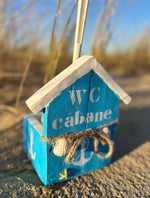 Brosse toilettes cabane de plage