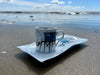 Assiette café gourmand motif carrelet