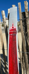 Peinture sur douelle - "Les phares de l'Atlantique"