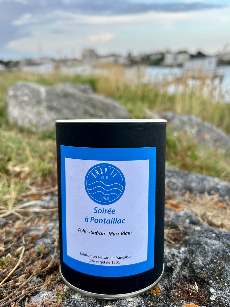 Bougie parfumée Soirée à Pontaillac