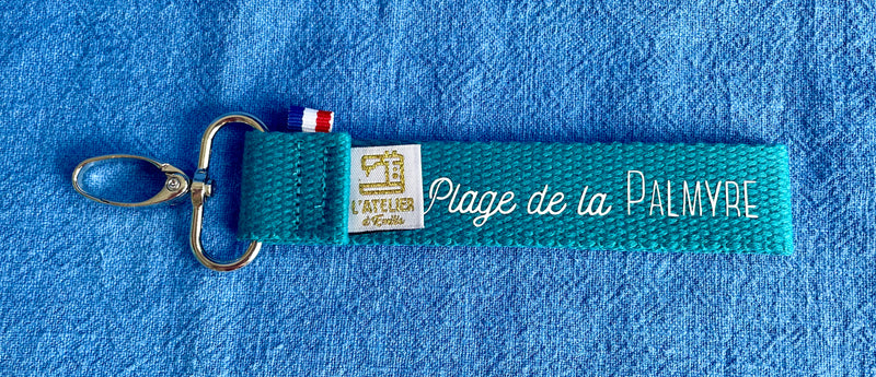 Porte clés Les plages de la Côte de Beauté Petit modèle