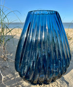 Vase Coquillage bleu marine