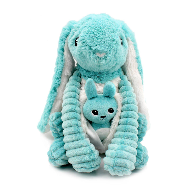 Peluche "Toudou" le lapin et son bébé