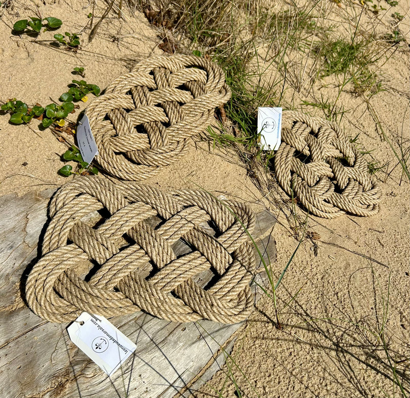 Dessous de plat artisanal Rosace