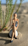 Figurine baigneuse "Suzette" & "Lucette" - Collection Littoral