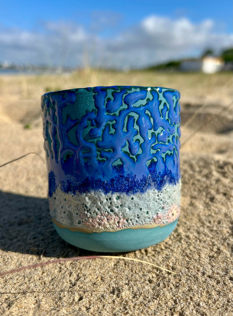 Pot en céramique artisanale - Collection "RIVAGE"