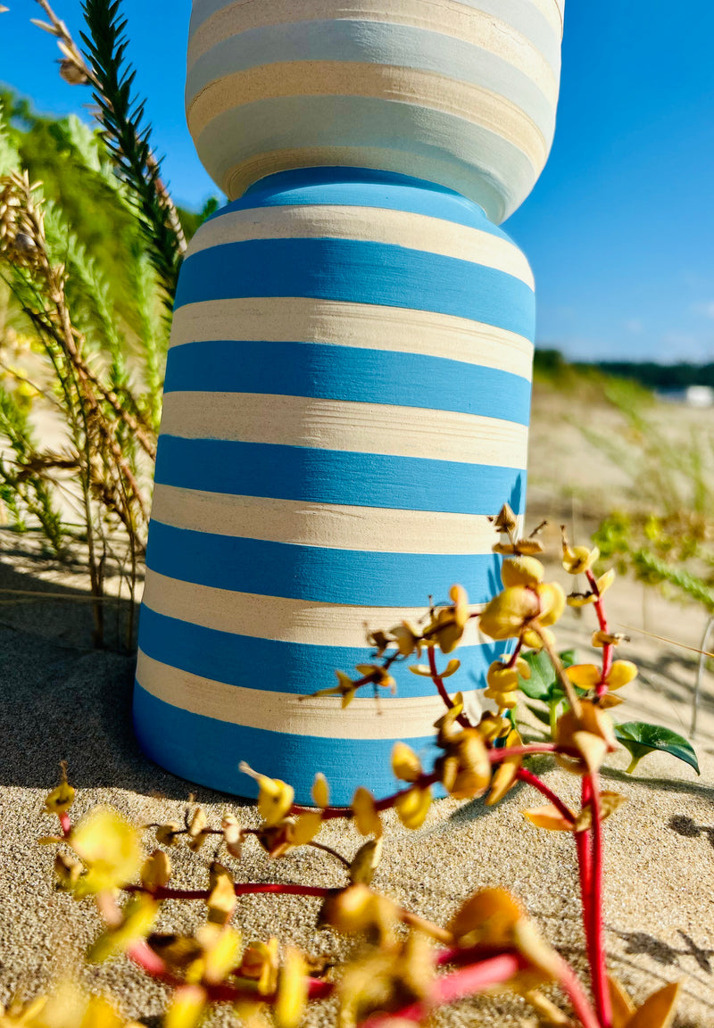Vase en céramique Bilboquet - Collection "Azur"