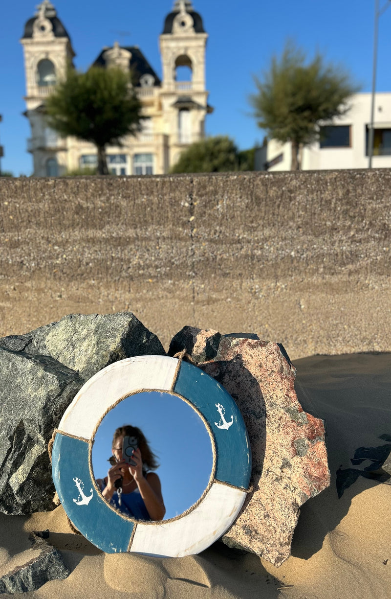 Miroir Hublot Nautique - Grand modèle