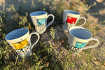 Mug motif Carrelet