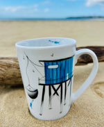 Mug en porcelaine, collection Les carrelets