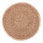 Set de table tressé rond naturel