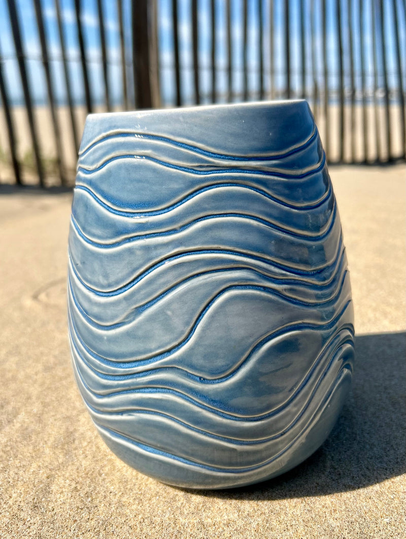 Vase en céramique - Collection "vagues"