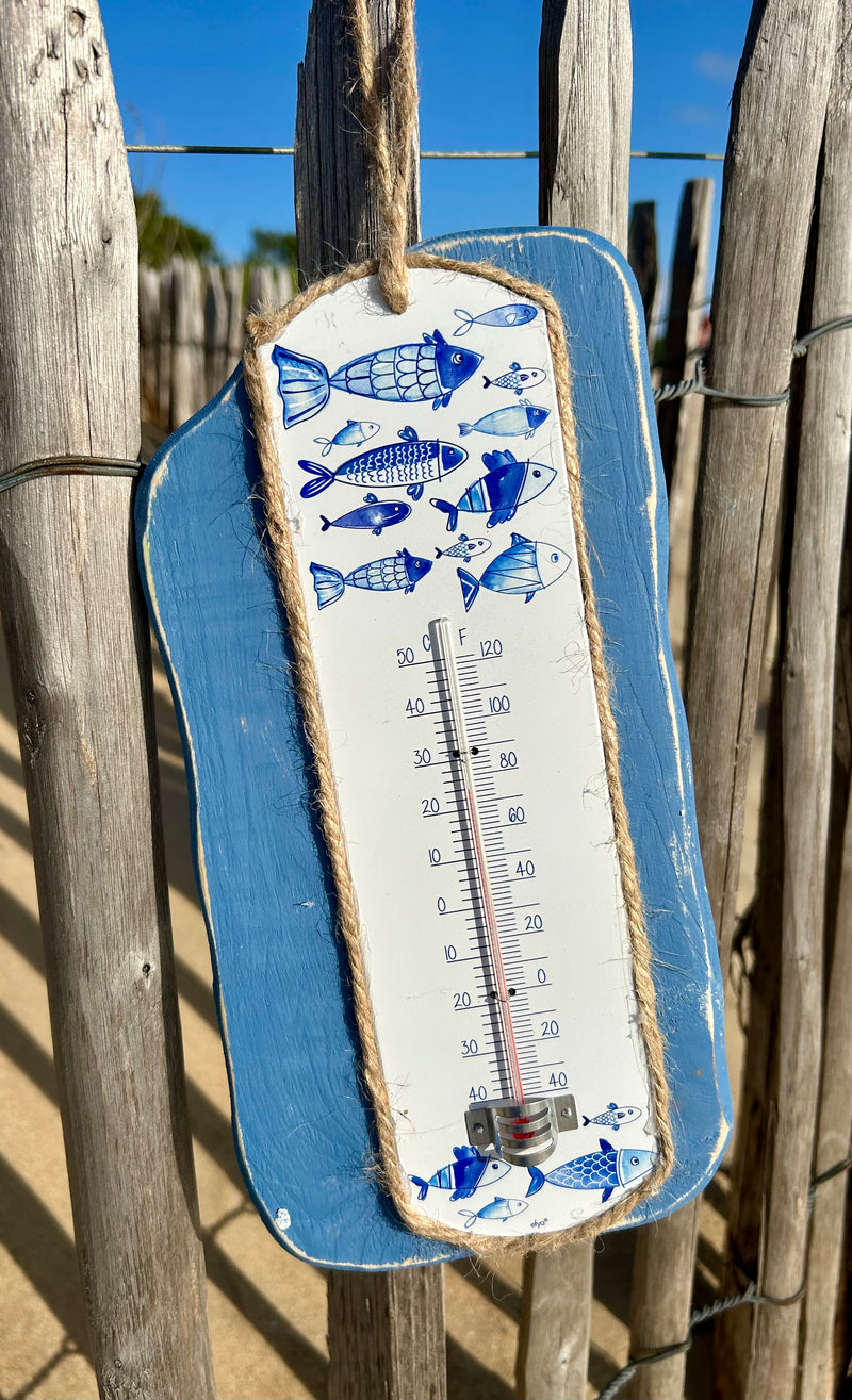 Thermomètre artisanal décoratif