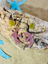 Boucles d'Oreilles artisanales "Hirondelle"