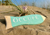 Suspension décorative poisson "Libre/occupé"
