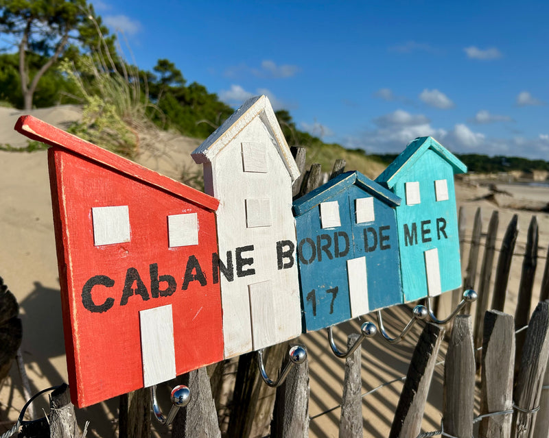 Patère Cabane bord de mer